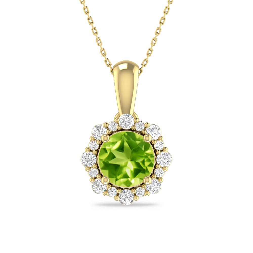 Yellow Gold - Peridot