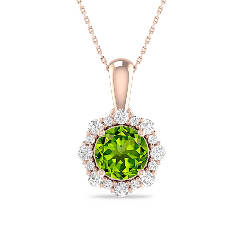 Rose Gold - Peridot