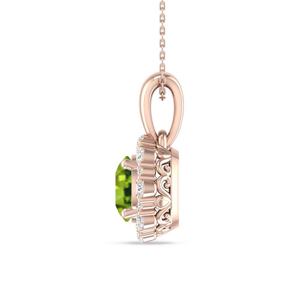 Rose Gold - Peridot