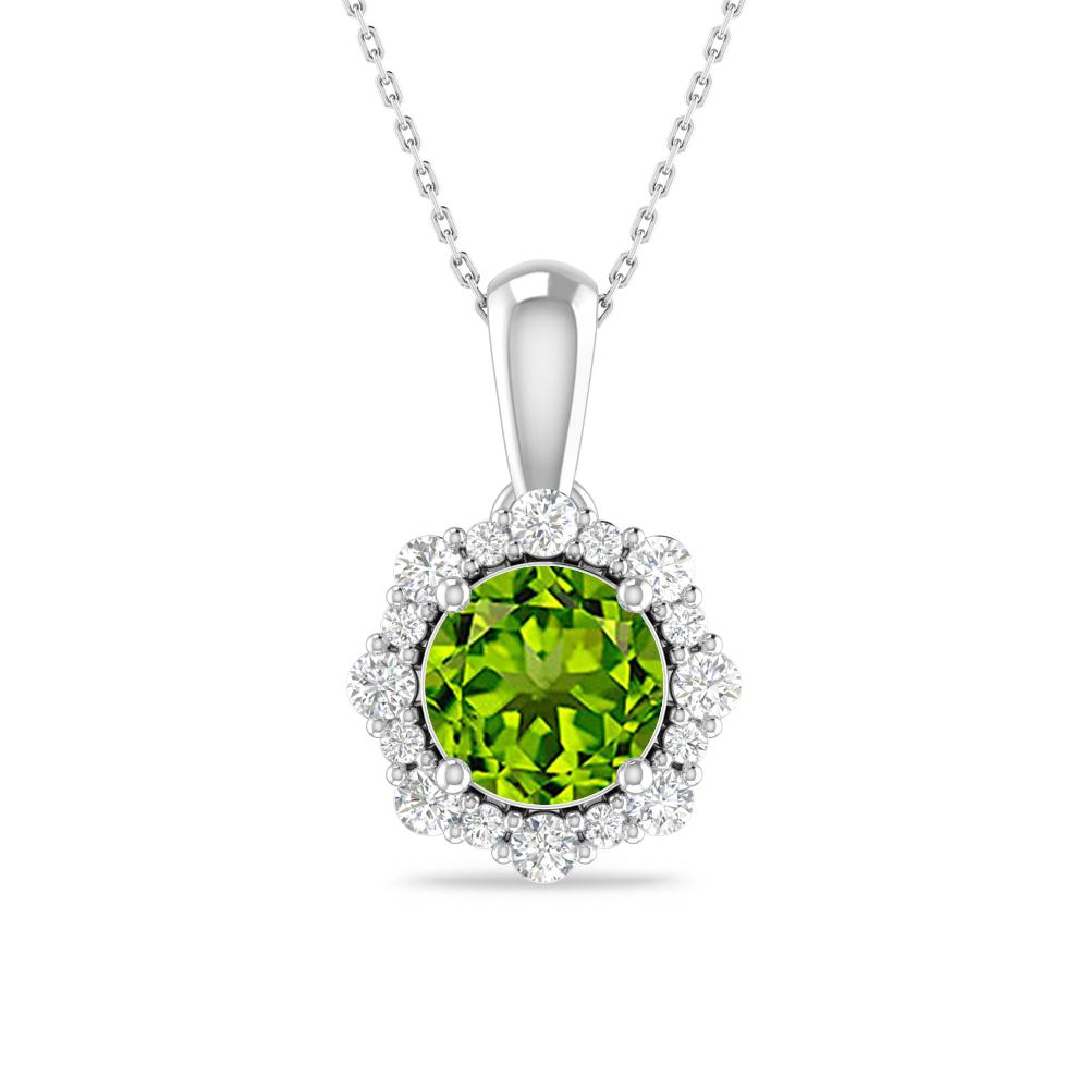 White Gold - Peridot
