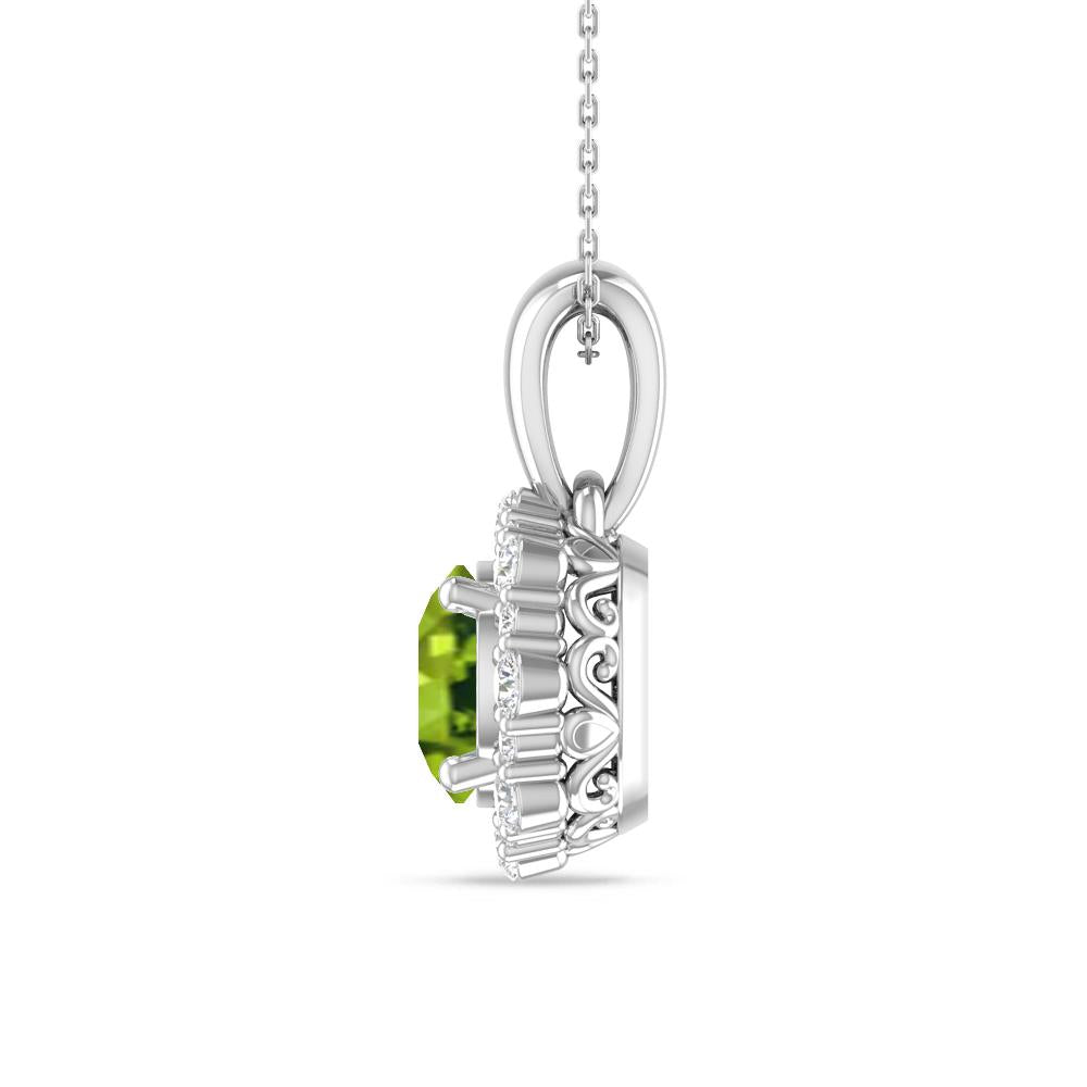 White Gold - Peridot