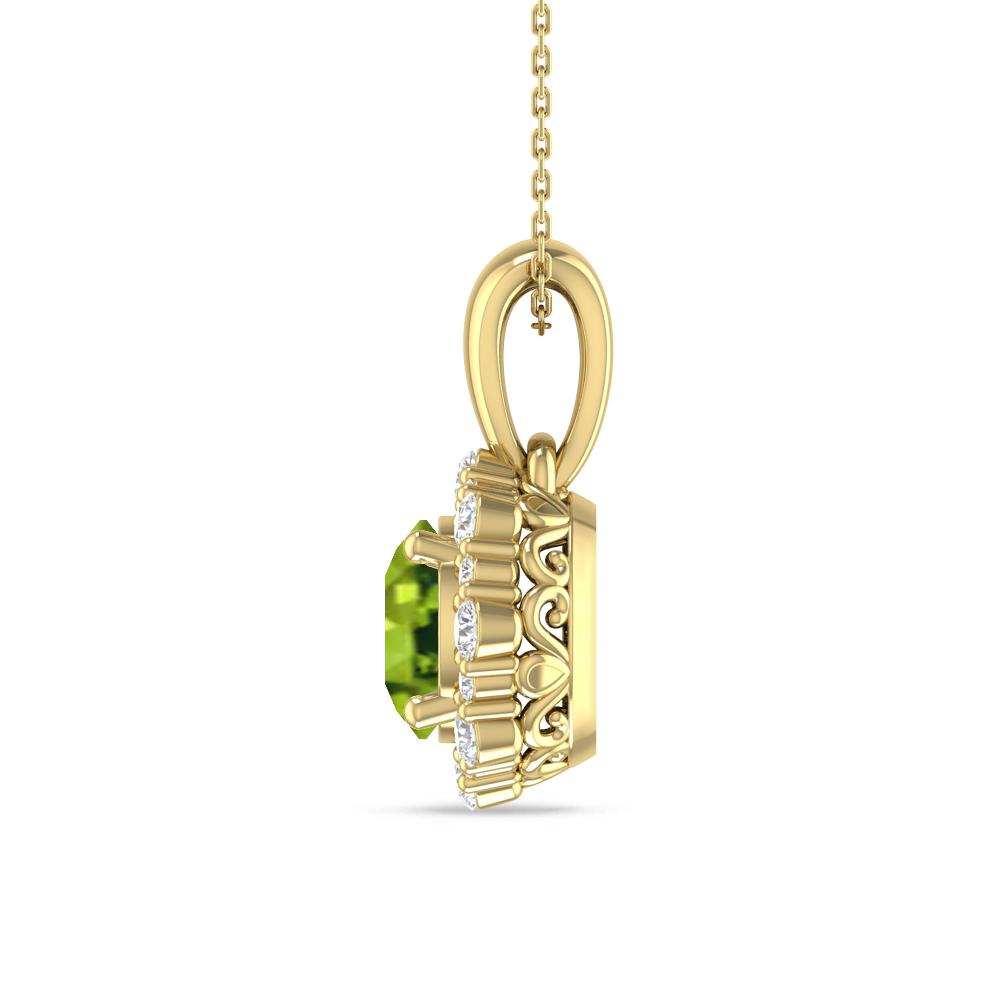 Yellow Gold - Peridot