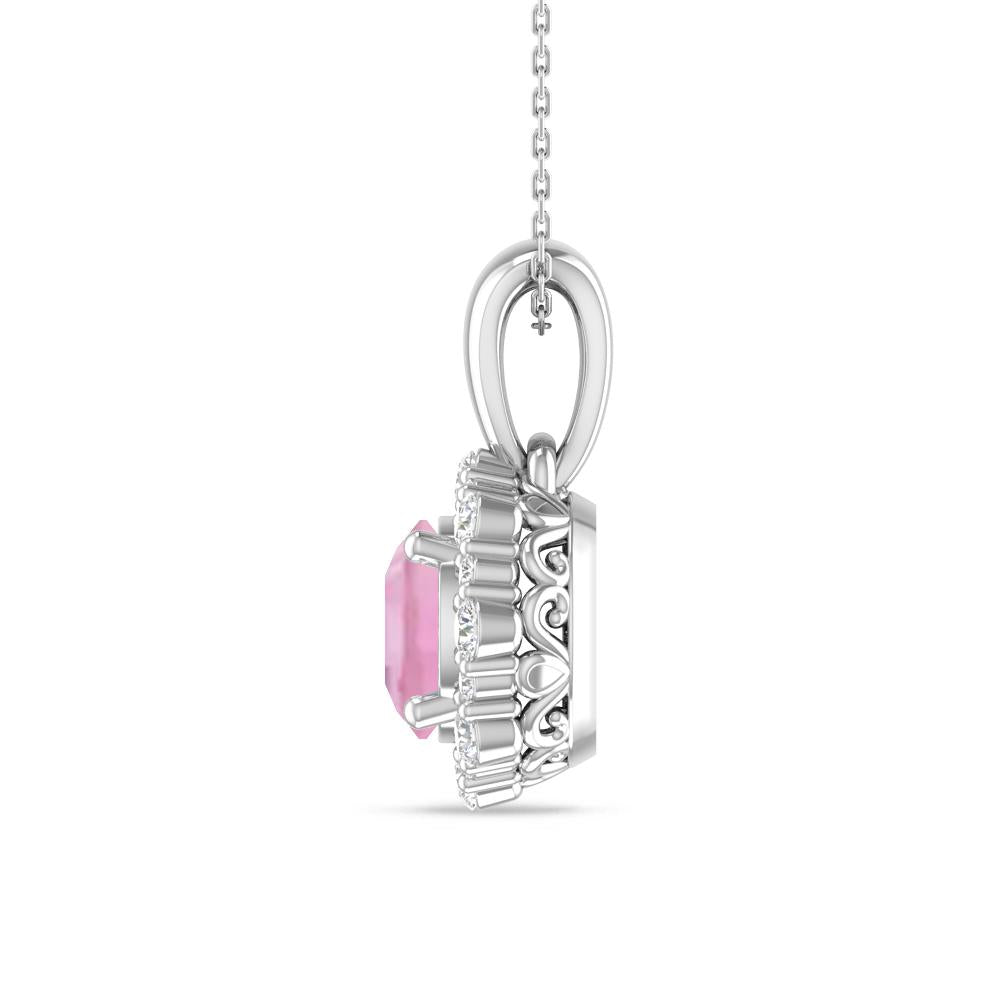 White Gold - Pink Tourmaline