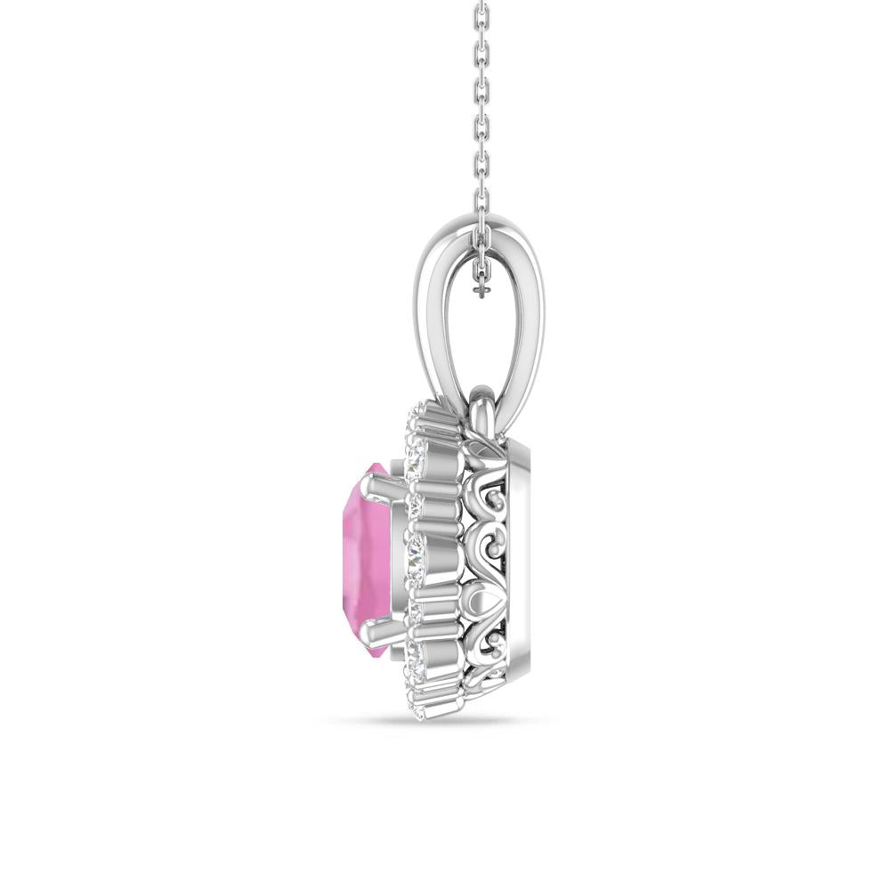 White Gold - Pink Tourmaline