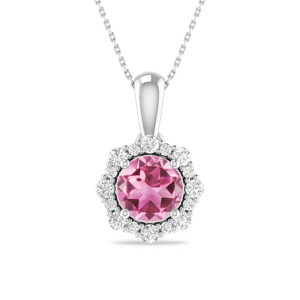 White Gold - Pink Tourmaline