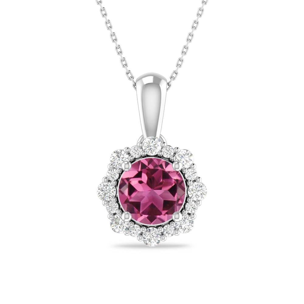 White Gold - Pink Tourmaline
