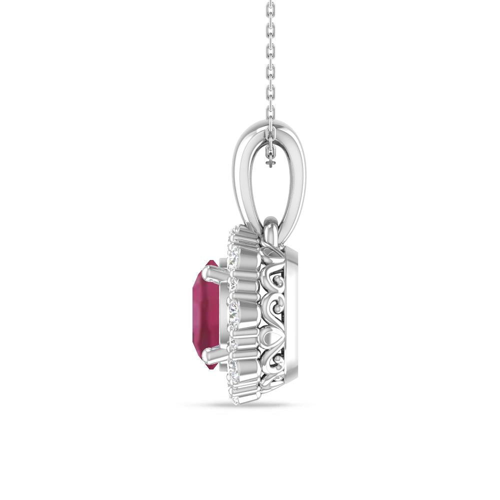 White Gold - Pink Tourmaline