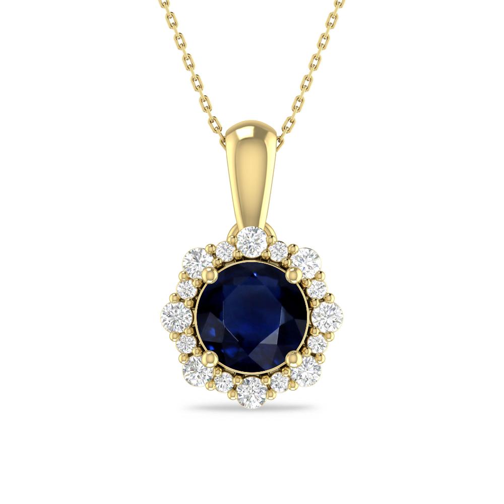 Yellow Gold - Sapphire