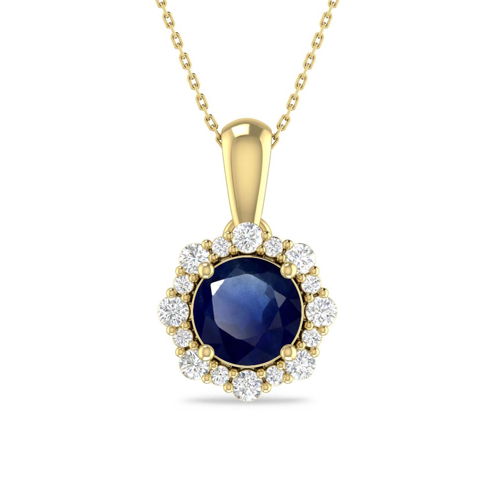 Yellow Gold - Sapphire