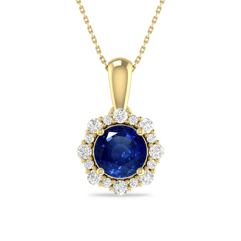 Yellow Gold - Sapphire
