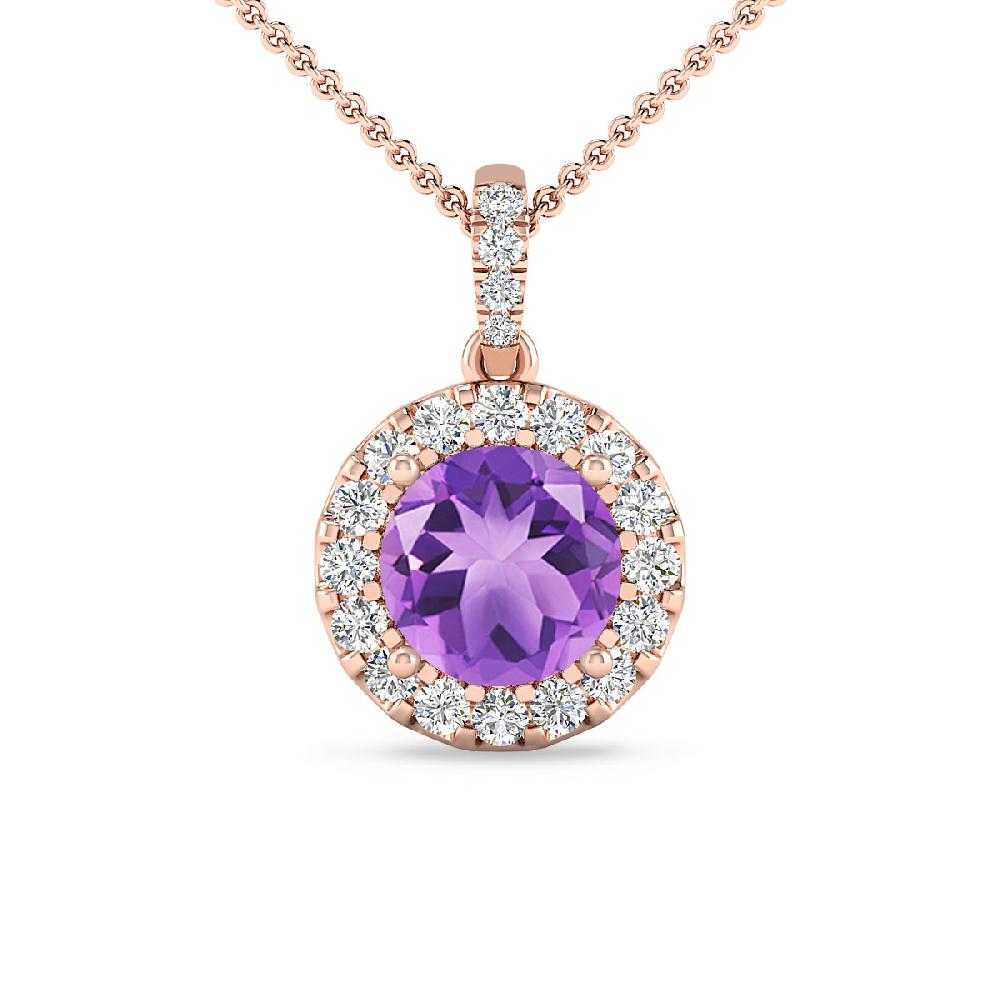 Rose Gold - Amethyst