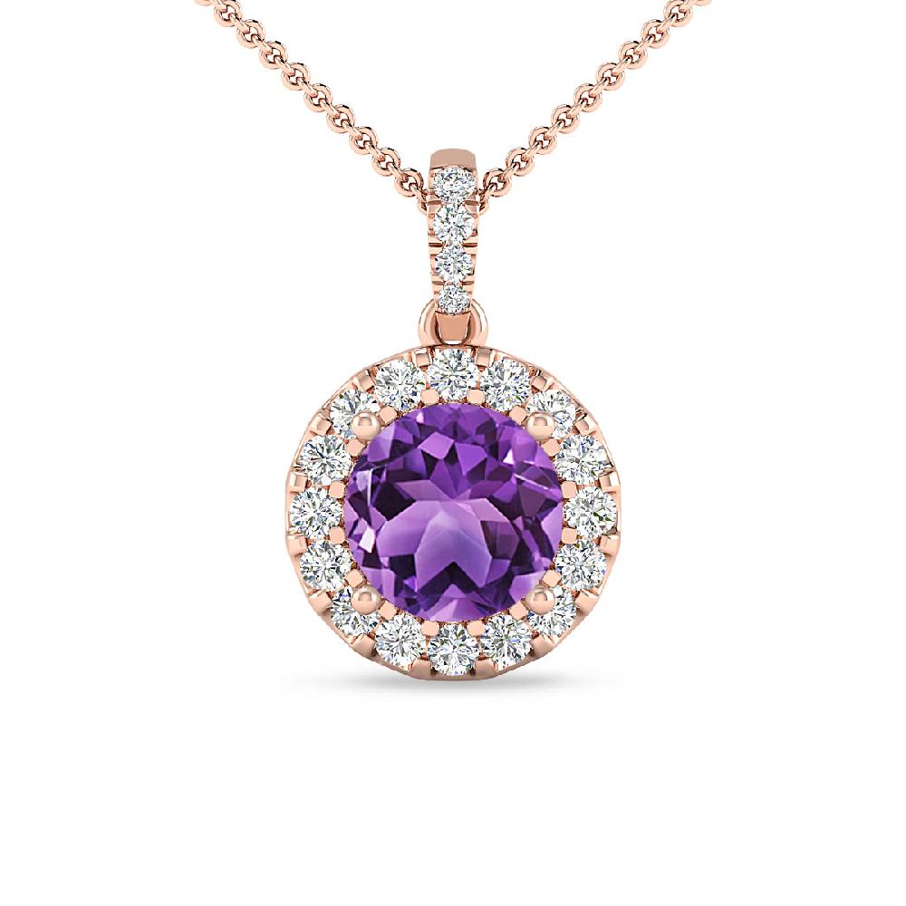 Rose Gold - Amethyst