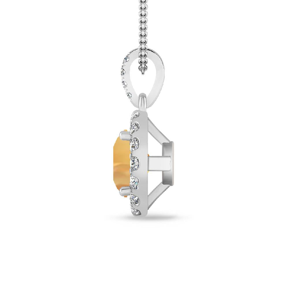 White Gold - Citrine