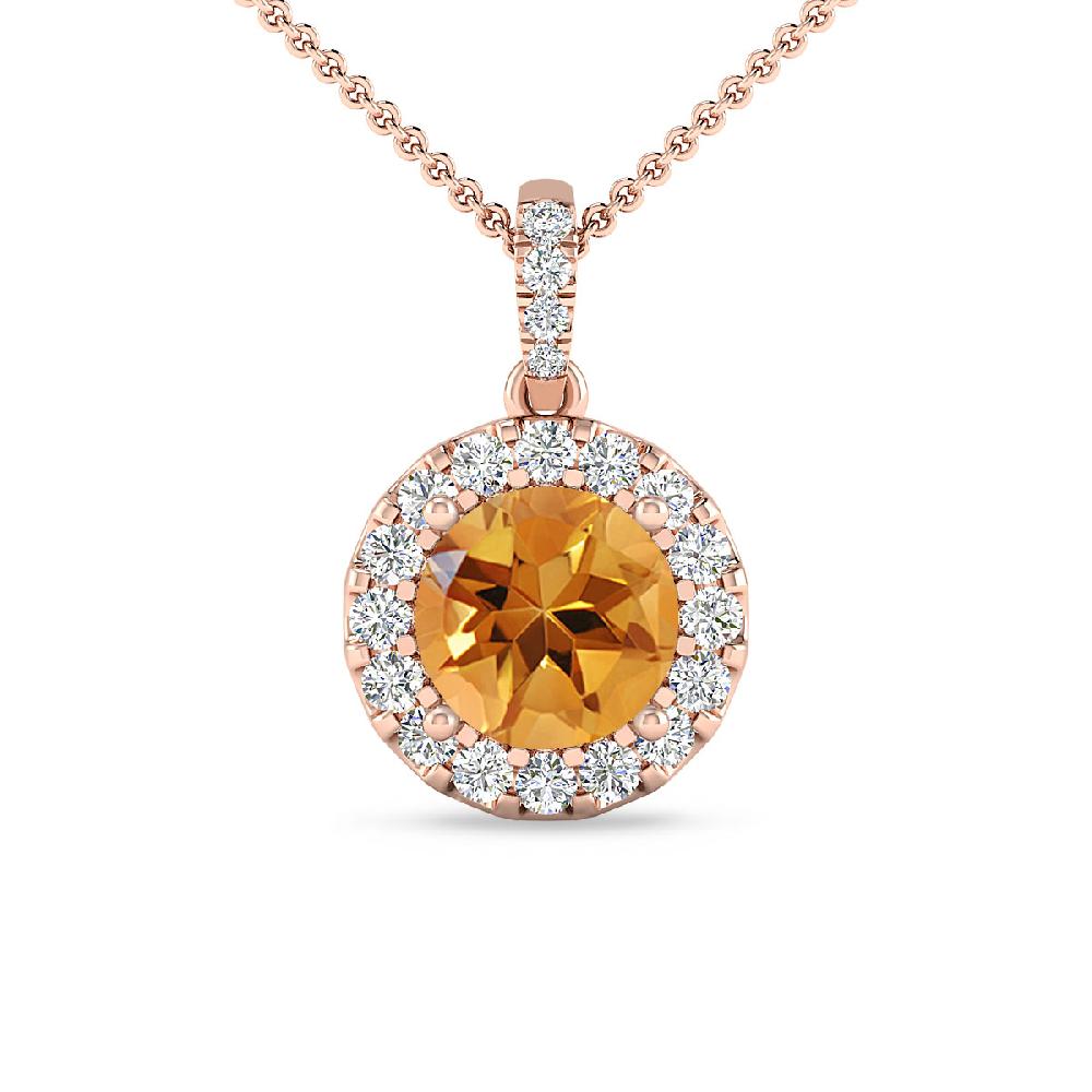 Rose Gold - Citrine