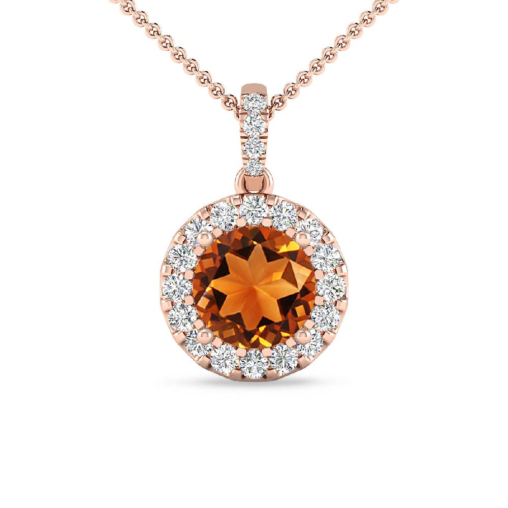 Rose Gold - Citrine