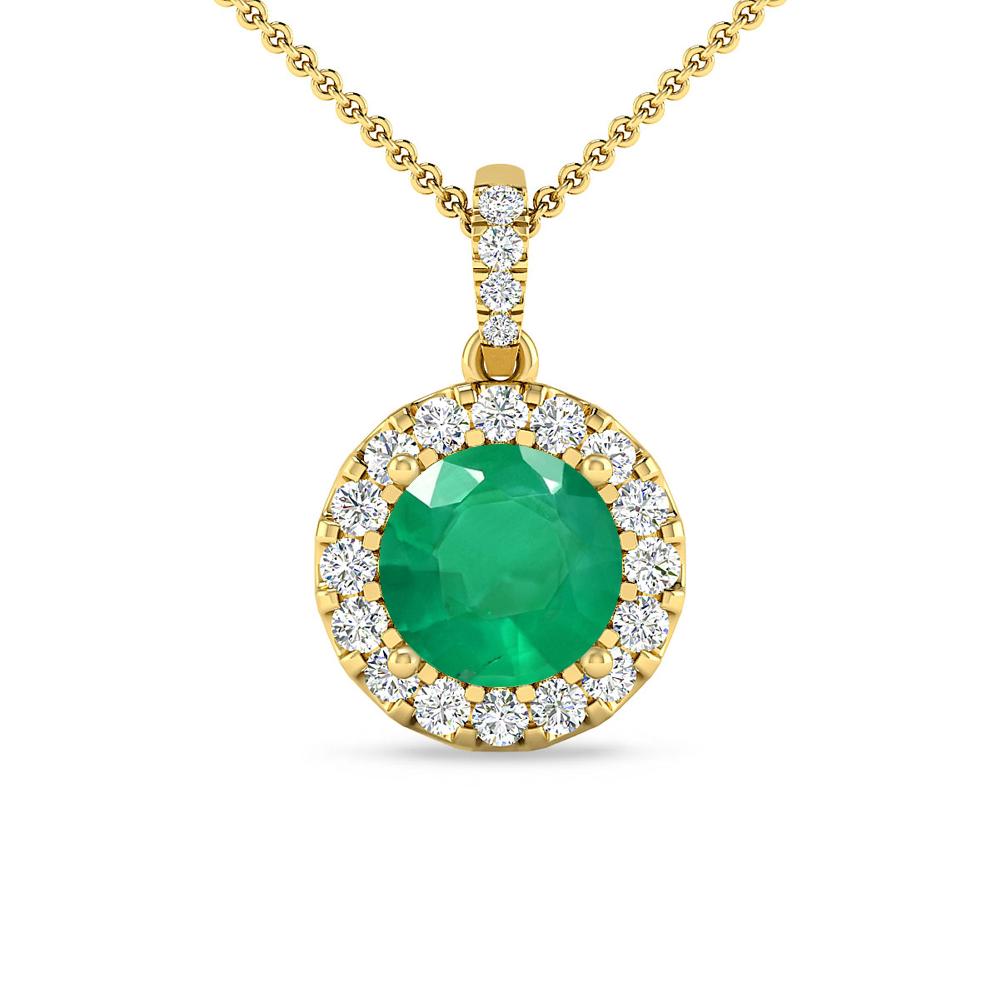 Yellow Gold - Emerald