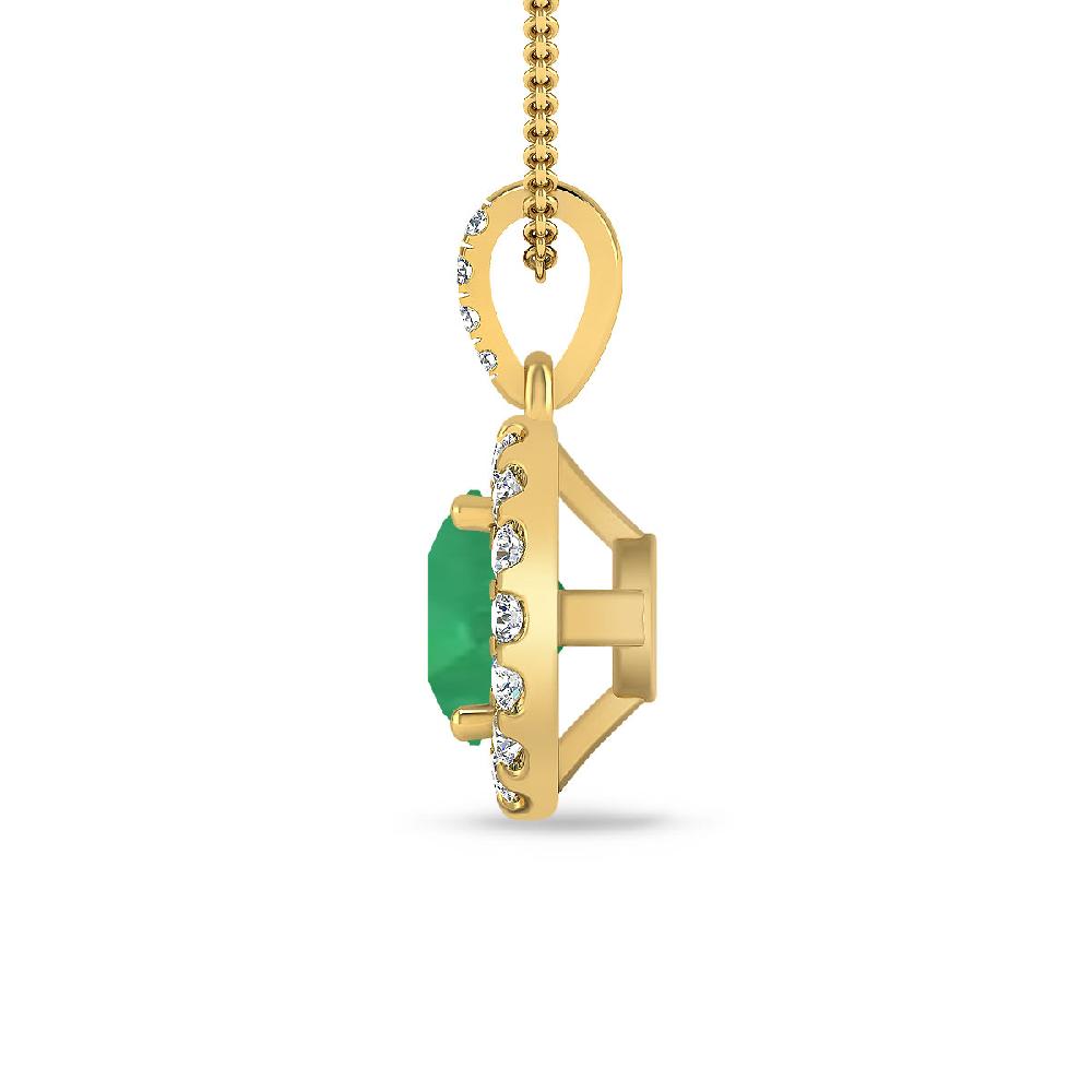 Yellow Gold - Emerald