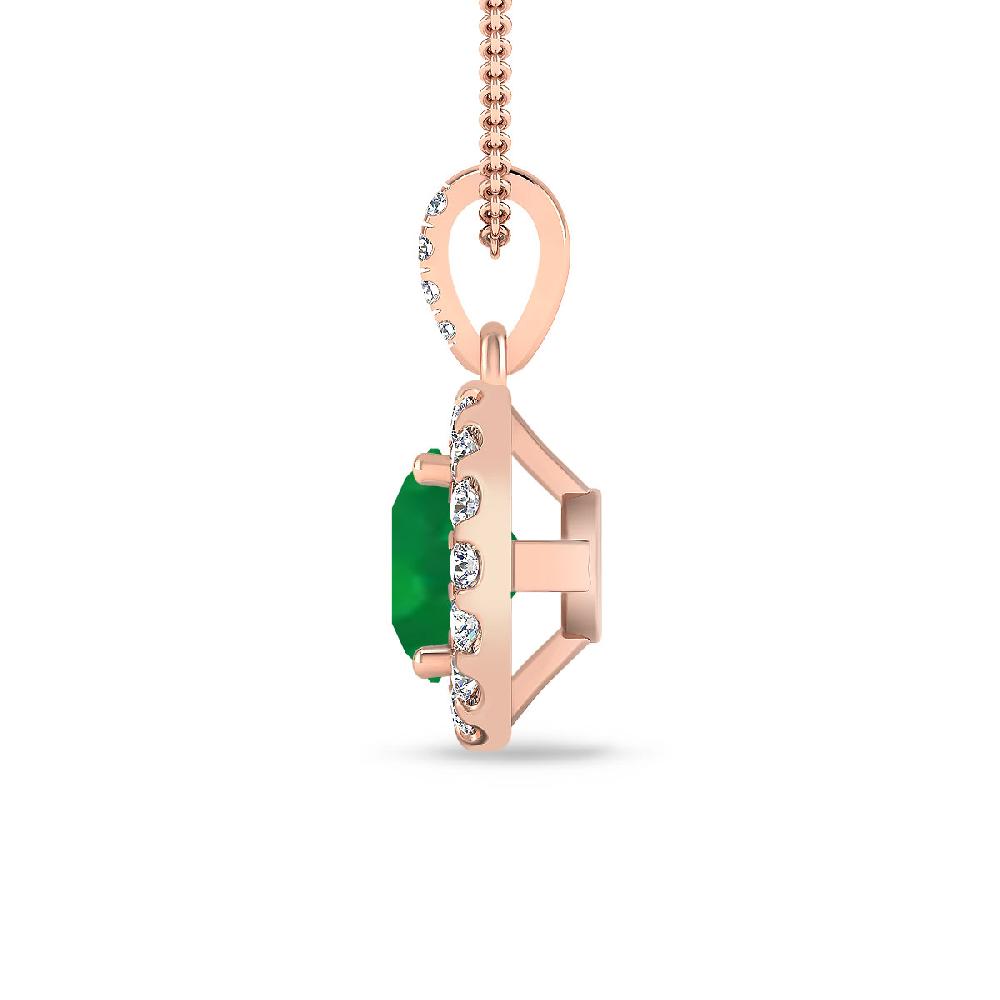 Rose Gold - Emerald