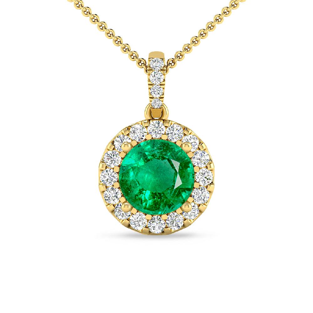 Yellow Gold - Emerald