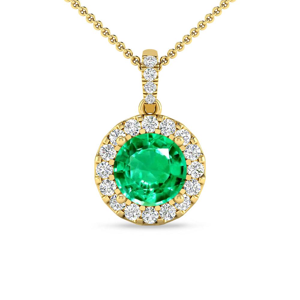 Yellow Gold - Emerald