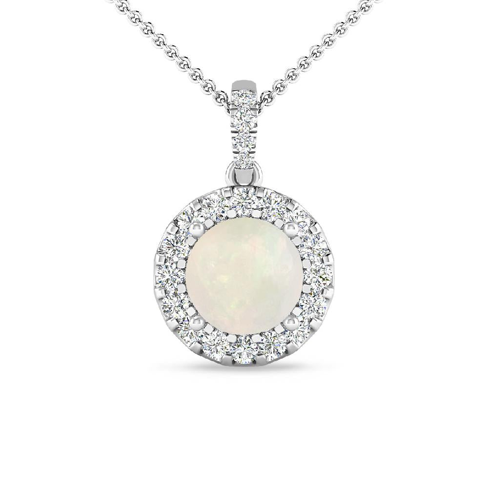 White Gold - Opal