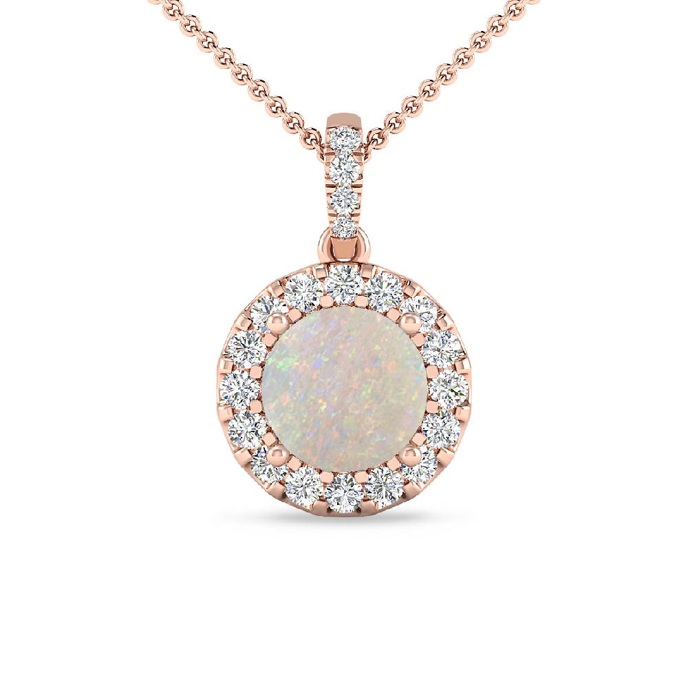 Rose Gold - Opal