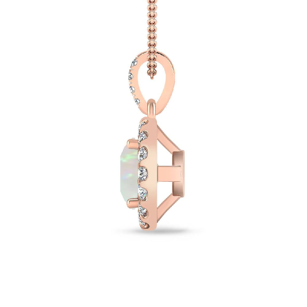 Rose Gold - Opal