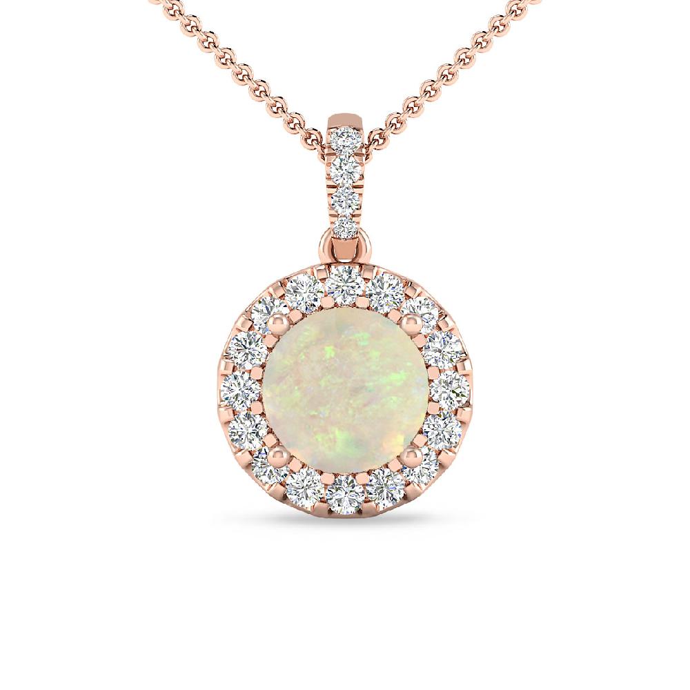 Rose Gold - Opal