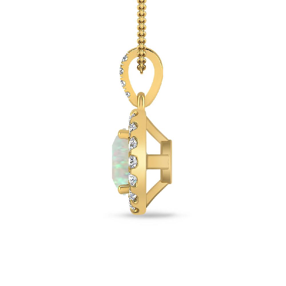 Yellow Gold - Opal