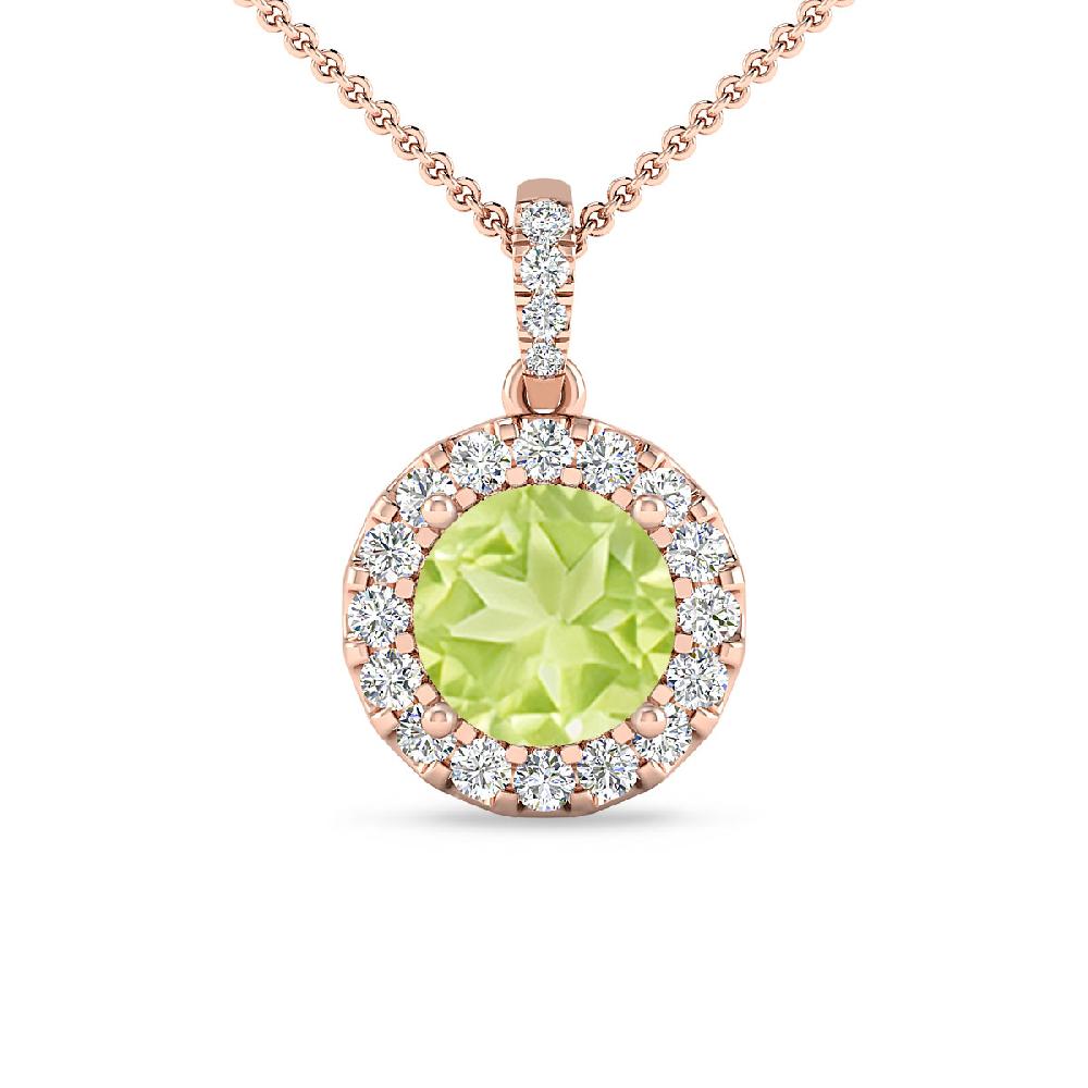 Rose Gold - Peridot