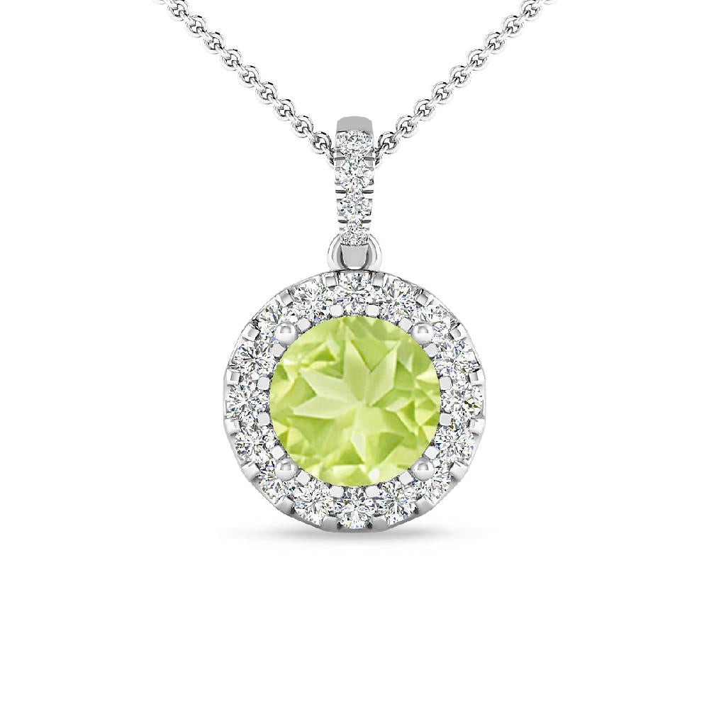 White Gold - Peridot