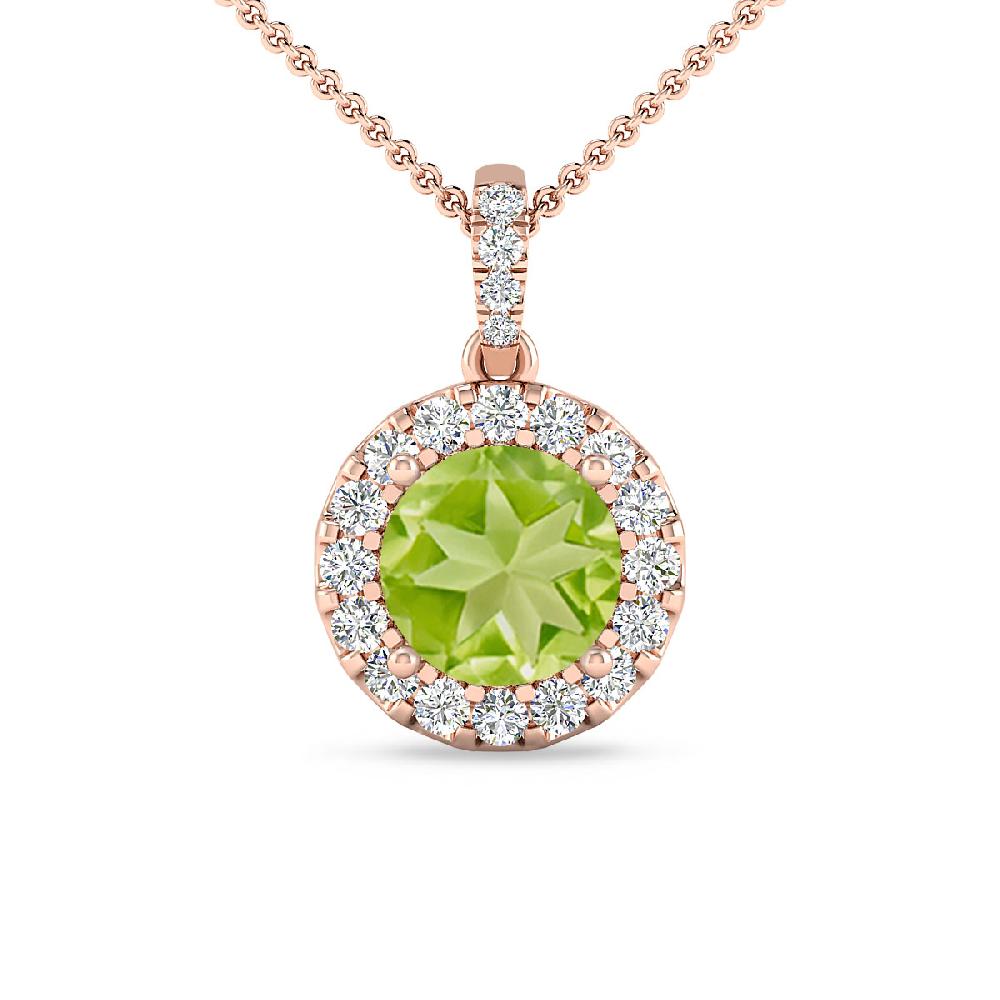 Rose Gold - Peridot