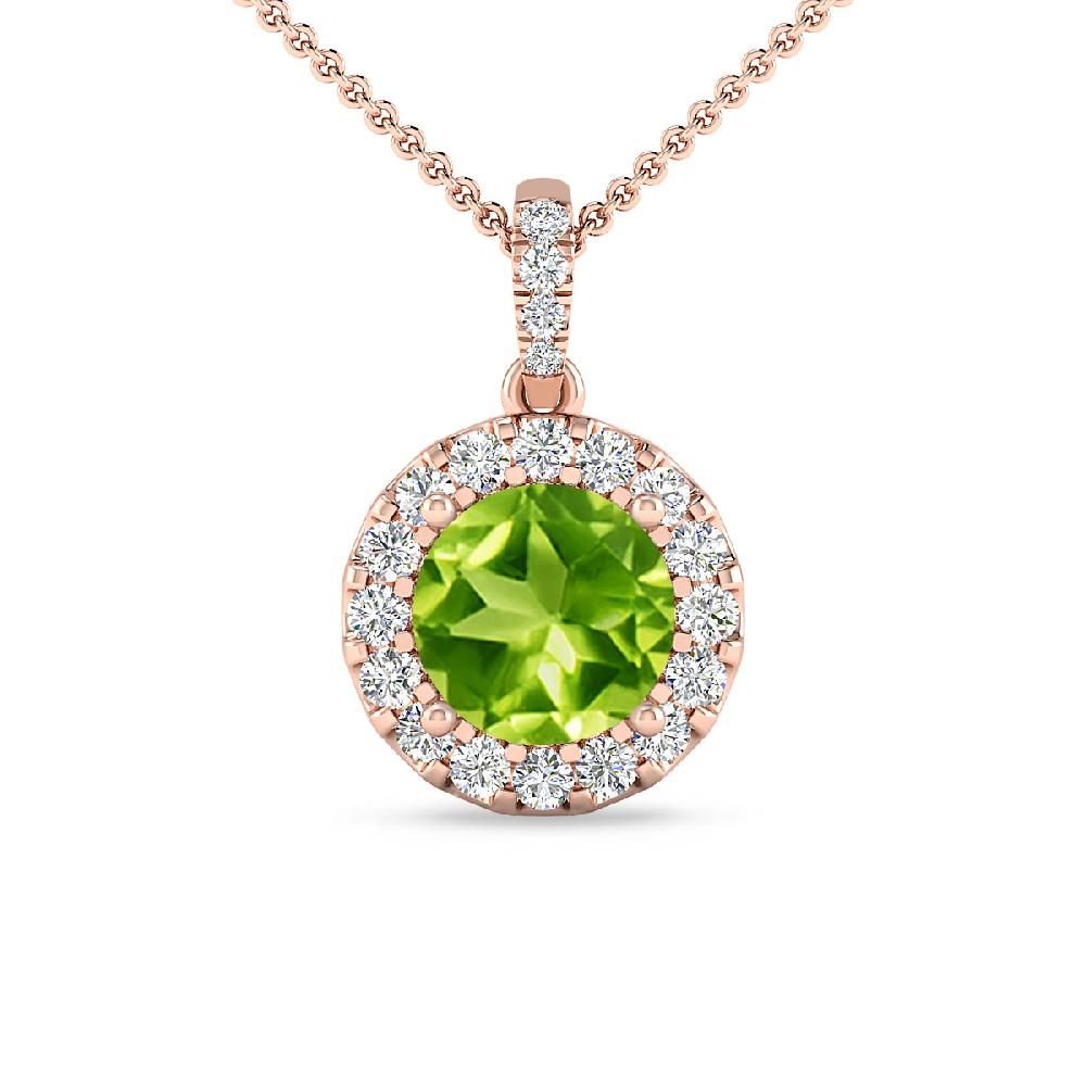 Rose Gold - Peridot