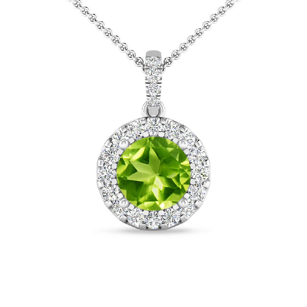 White Gold - Peridot