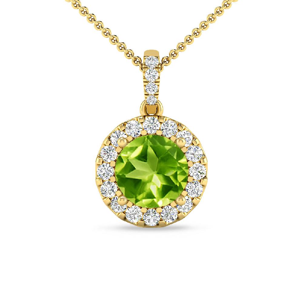 Yellow Gold - Peridot