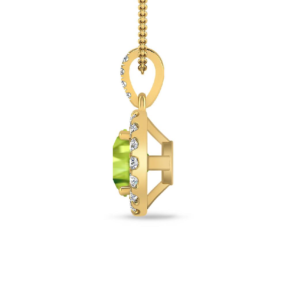 Yellow Gold - Peridot