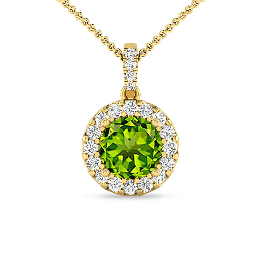 Yellow Gold - Peridot