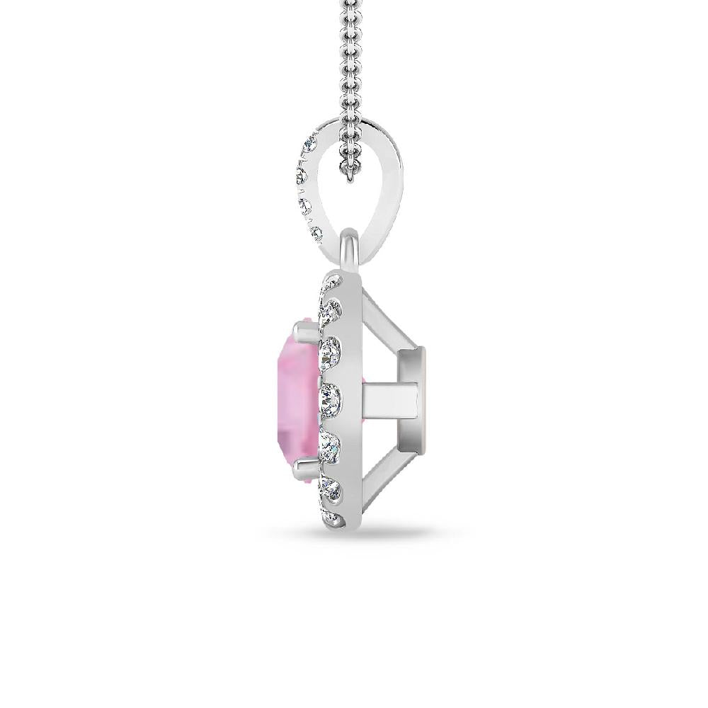 White Gold - Pink Tourmaline