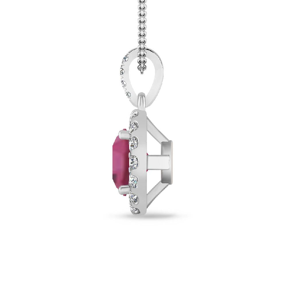 White Gold - Pink Tourmaline