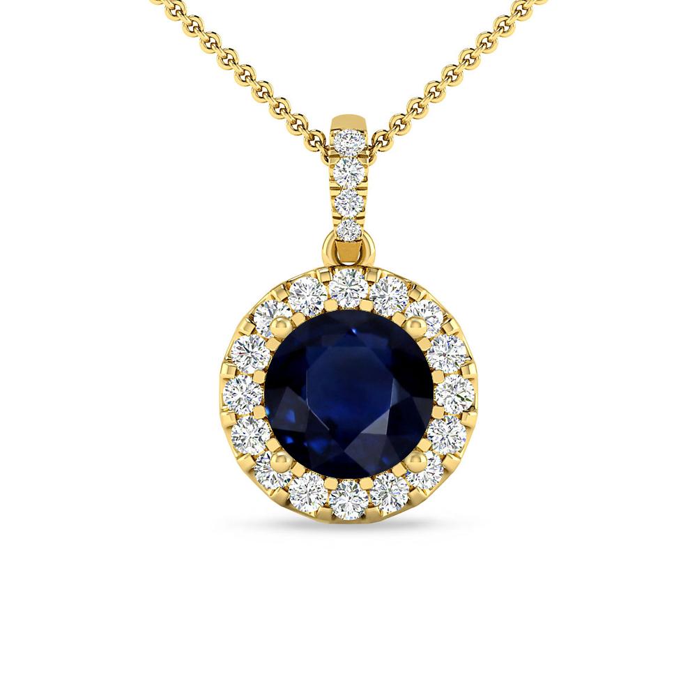 Yellow Gold - Sapphire