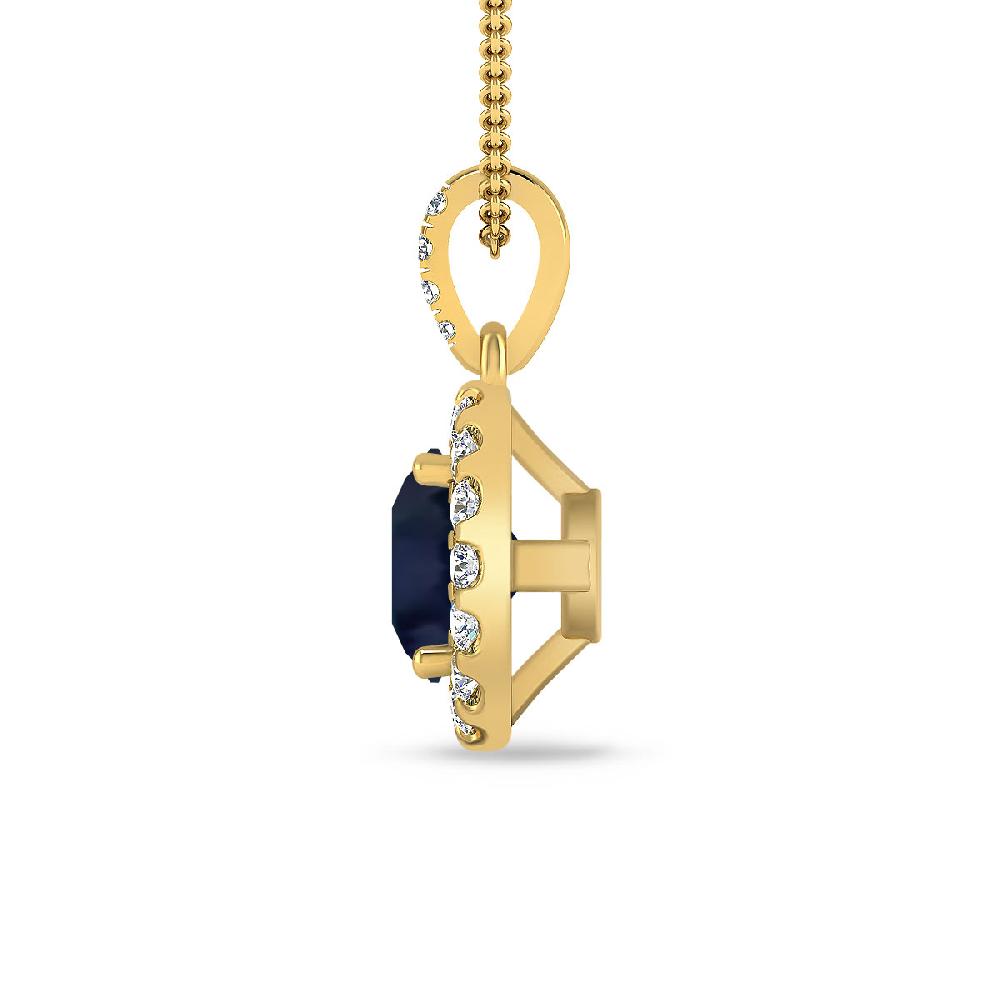 Yellow Gold - Sapphire