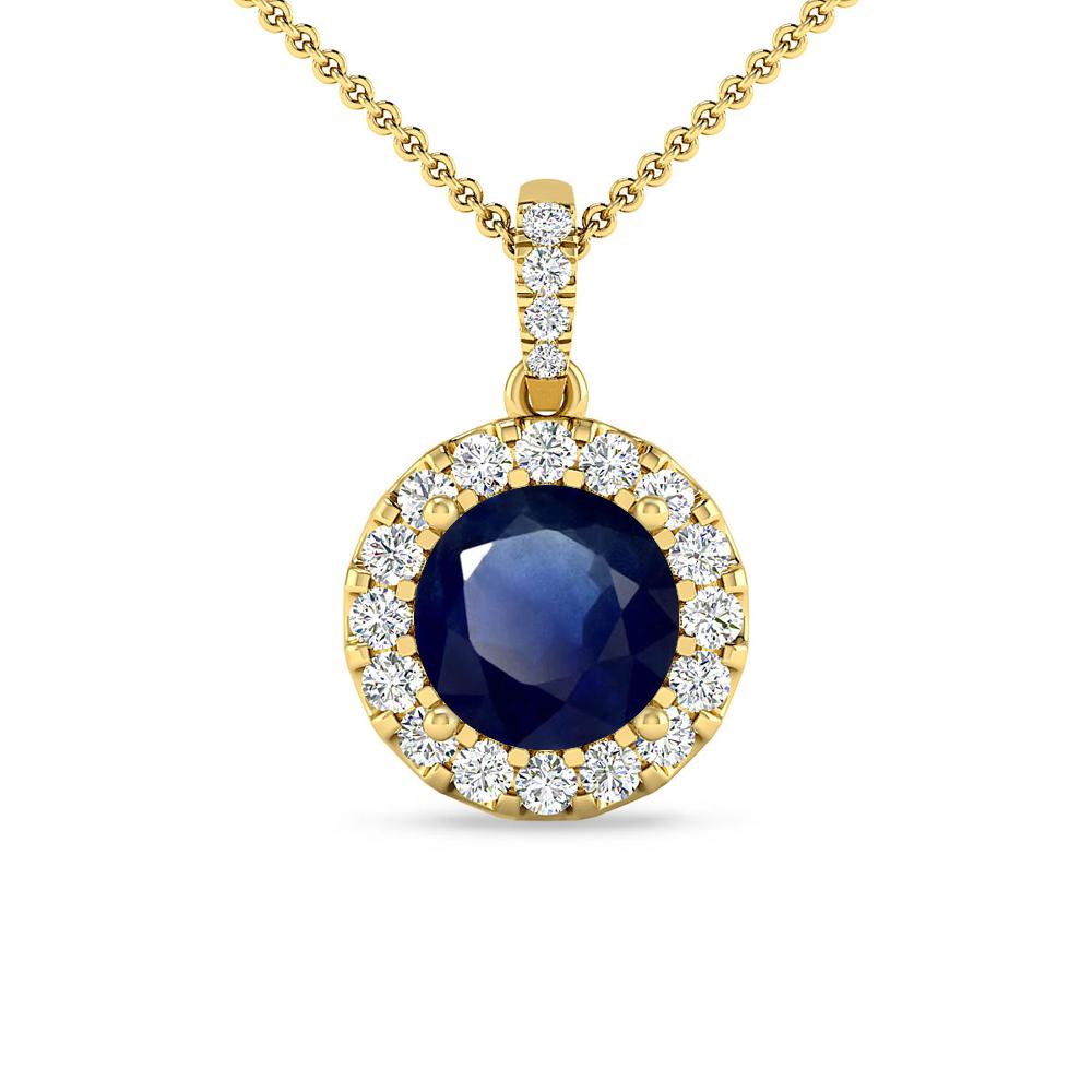 Yellow Gold - Sapphire