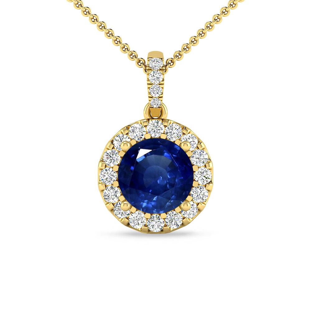 Yellow Gold - Sapphire