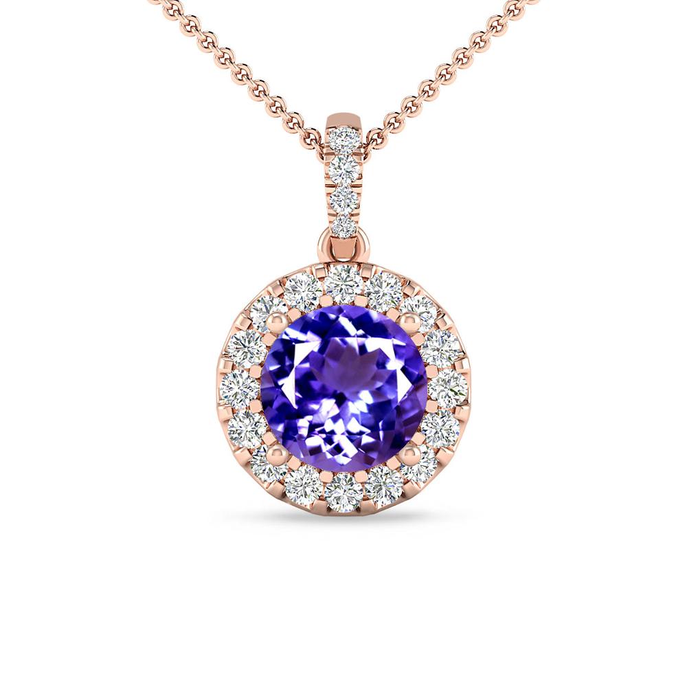 Rose Gold - Tanzanite