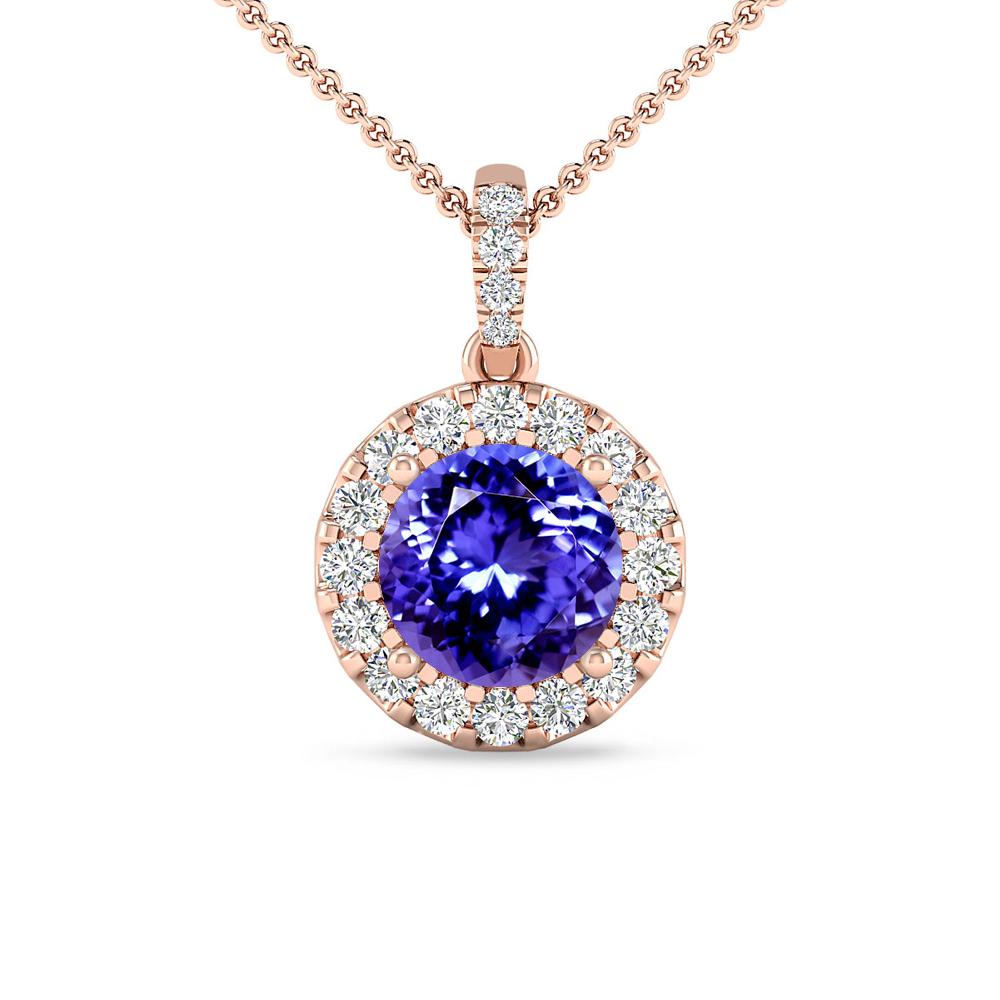 Rose Gold - Tanzanite