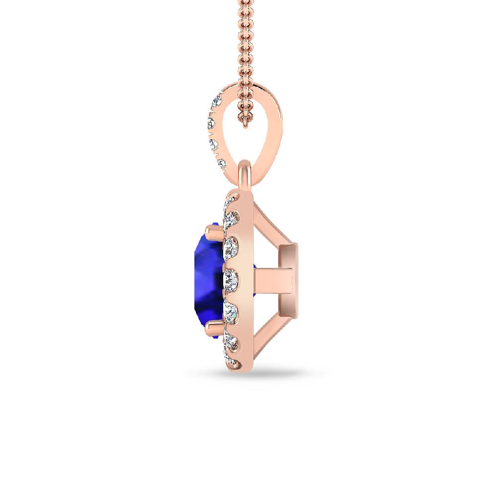 Rose Gold - Tanzanite