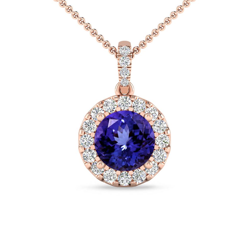 Rose Gold - Tanzanite