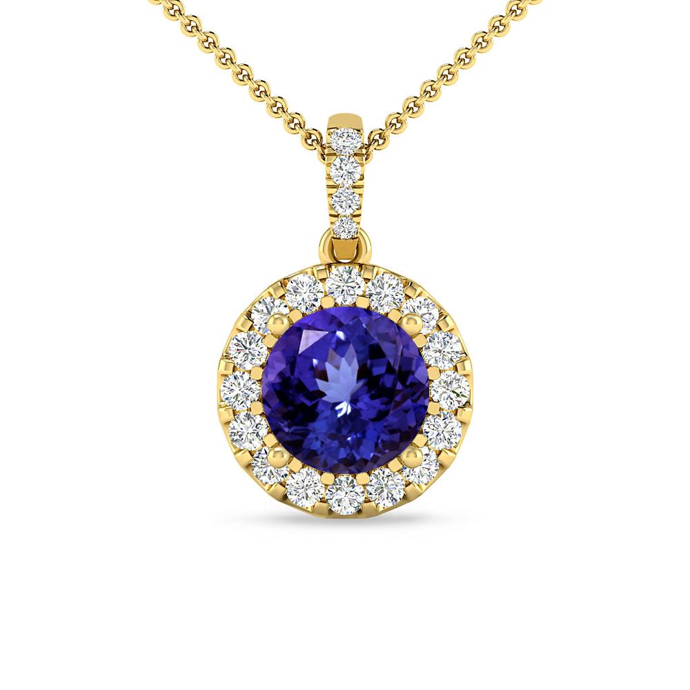 Yellow Gold - Tanzanite