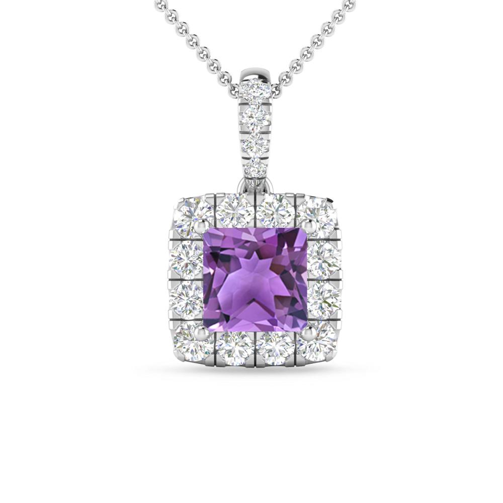 White Gold - Amethyst