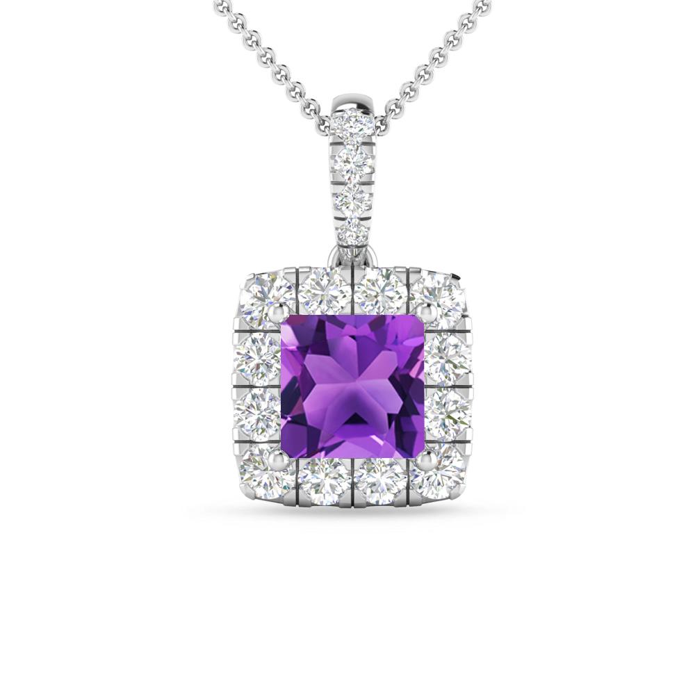 White Gold - Amethyst